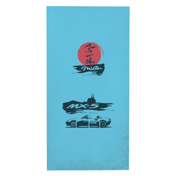 Nákrčník/bandana s potiskem Nákrčník - bandana MX5 - modrá