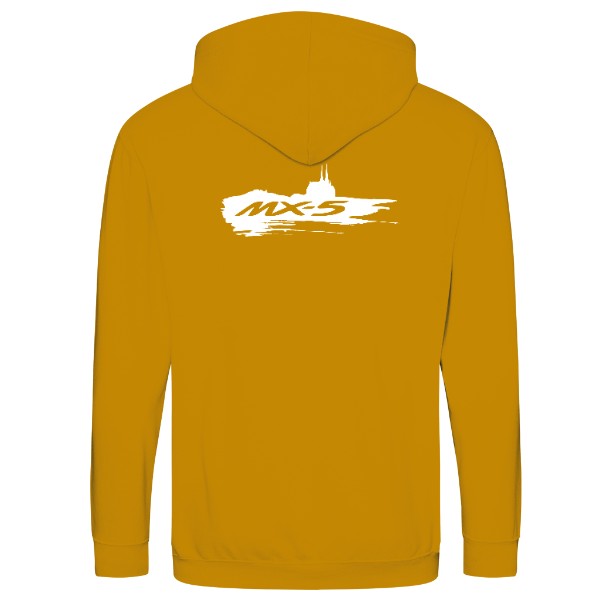 Mikča unisex na zip - hořčicová